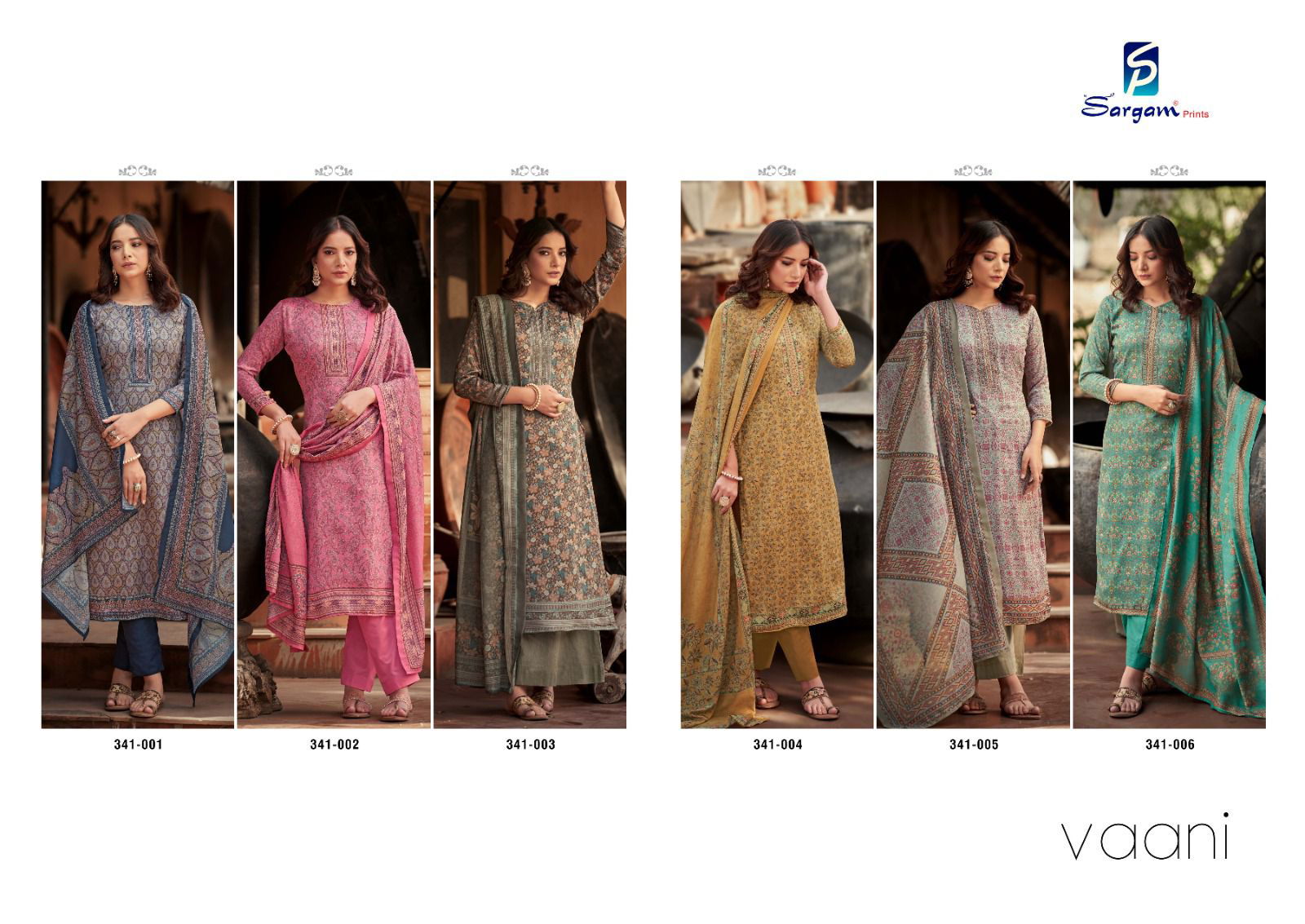 Vaani By Sargam Printed Designer Salwar Suits Catalog